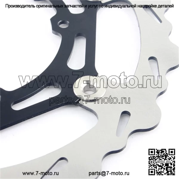 Негабаритный плавающий передний тормозной диск мотоцикла Wave для Honda - Image 3