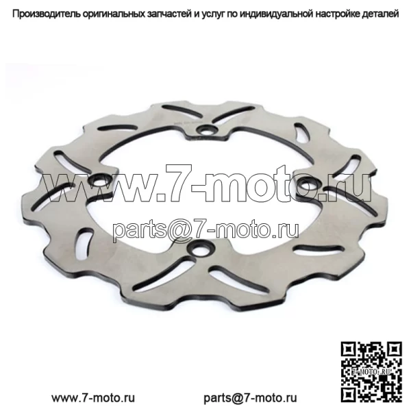 Изготовленный на заказ стальной задний тормозной диск мотоцикла - Image 2