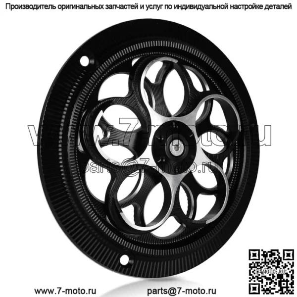 Крышка вентилятора двигателя мотоцикла для VESPA SRPINT 150/PRIMAVERA 150, черная, новая