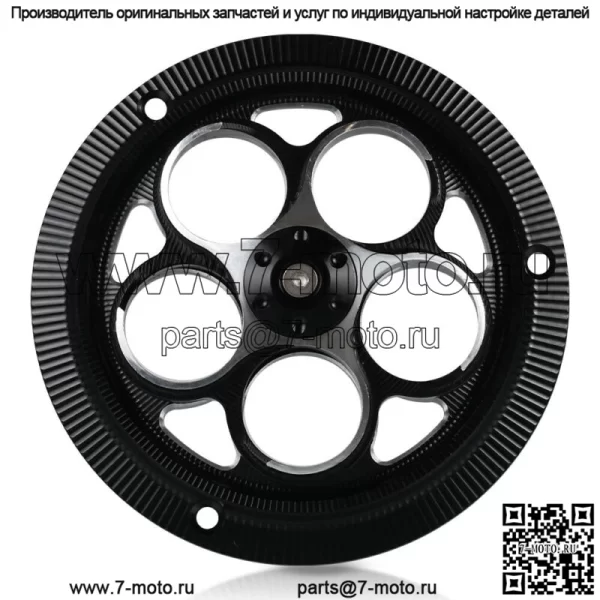 Крышка вентилятора двигателя мотоцикла для VESPA SRPINT 150/PRIMAVERA 150, черная, новая - Image 2
