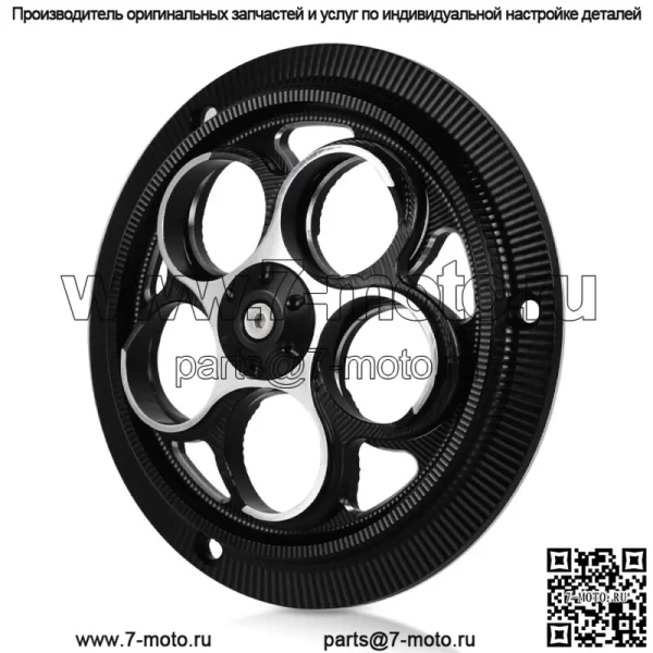Крышка вентилятора двигателя мотоцикла для VESPA SRPINT 150/PRIMAVERA 150, черная, новая - Image 4