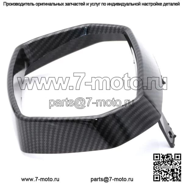 Защитная крышка для фар из углеродного волокна для Piaggio VESPA Sprint 125 - Image 3
