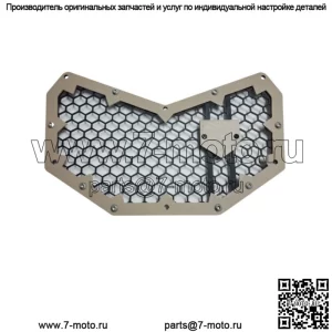 Передняя решетка для Can Am Maverick X3 2017-2023, все модалы, защита радиатора мокко