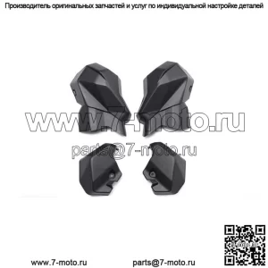 Пластиковая накладка на заднюю клетку для Can Am Maverick X3 MAX 2017-2022 гг., 4 двери, 2 шт.