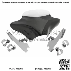 Обтекатель Memphis Shades Batwing Лобовое стекло Harley Dyna Wide Glide Softail FXST (Для: Harley-Davidson)