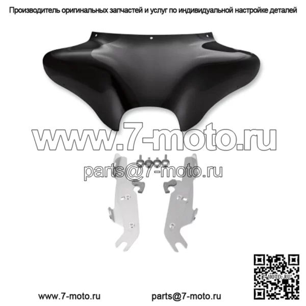 Комплект крепления обтекателя лобового стекла Memphis Shades Batwing Harley 86-17 Softail (Для: Harley-Davidson)