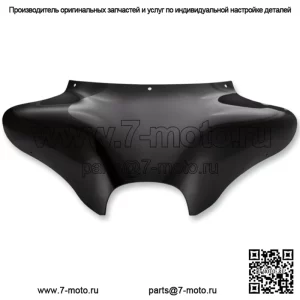 Передний обтекатель Memphis Shades Black Batwing Harley Touring Bagger Road King FLHR (Для: Harley-Davidson)