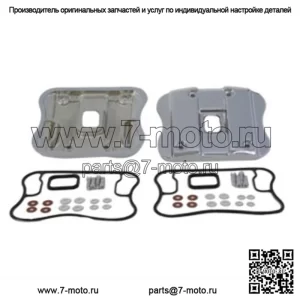Комплект крышек Motorshop Chrome Top Rocker Box 7-3/4" Harley Sportster XL 86-03 (для: Harley-Davidson)