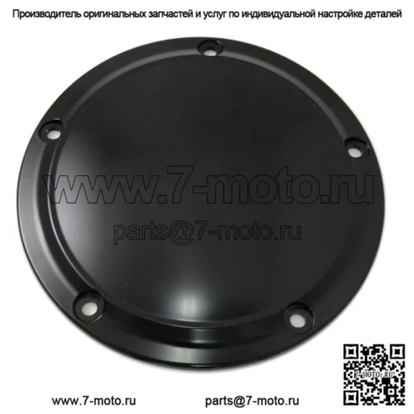 Матовый черный основной чехол Derby с 5 отверстиями Softail Dyna Tour Glide Harley 99-18 (для: Harley-Davidson)