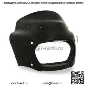 Обтекатель Memphis Shades Gloss Black Road Warrior Harley 18+ Softail Fat Bob FXFB (Для: Harley-Davidson)