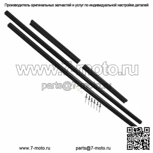 Новый OEM-комплект защитных полосок для шпилек/гусениц, комплект защиты переборки туннеля шасси