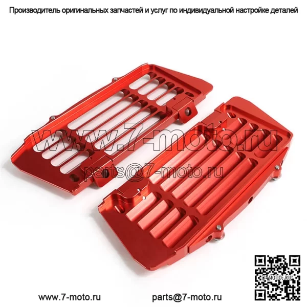 Предохранитель радиаторов мотоцикла MX алюминиевый для KTM EXC EXCF 250 350 450 - Image 3