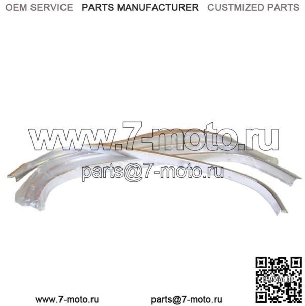 Комплект из 4 хромированных молдингов для открытия колес для пикапа Chevy GMC CK 88-02 (для: Chevrolet Silverado)