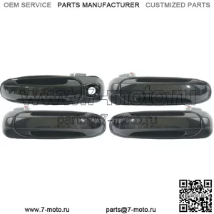 НОВЫЙ НАБОР наружных дверных ручек из углеродного волокна для Dodge Ram 02-08 (для: Chevrolet Silverado 1500)