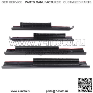 Подходит для 2014-2018 Silverado 1500 Crew Cab Trail Armor Rocker Panel Защитная крышка (Для: Chevrolet Silverado 1500)