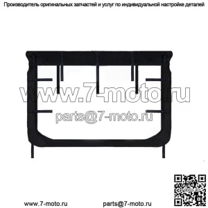 Застежка-молния на заднем стекле UTV для Rhino 450 660 700 Massimo MSU500 Hisun 500 700 (подходит: Yamaha Rhino 660)