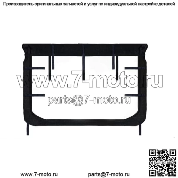 Застежка-молния на заднем стекле UTV для Rhino 450 660 700 Massimo MSU500 Hisun 500 700 (подходит: Yamaha Rhino 660)