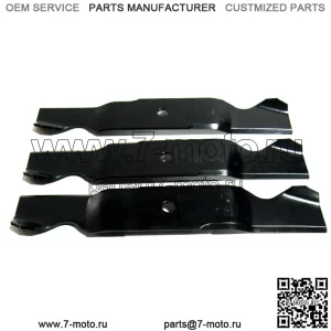 3 ЛЕЗВИЯ XHT ДЛЯ MTD CUB CADET 759-3820 759-3857 742-3013-0637 54" CUT 3" WI