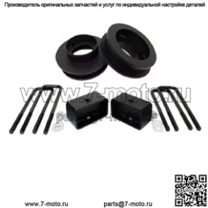 Подходит для Chevrolet Silverado GMC Sierra 1500 99-07 2WD, передние, 3 дюйма, задние, 2 блока высоты.