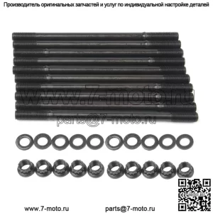 Подходит для болтов головки блока цилиндров Honda Acura GSR B18C B18C1 DOHC VTEC B18 B20.