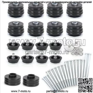 Подходит для Ford F250 F350 2008-2016, втулка кузова, установка кабины, стальная втулка, полиуретановая прокладка