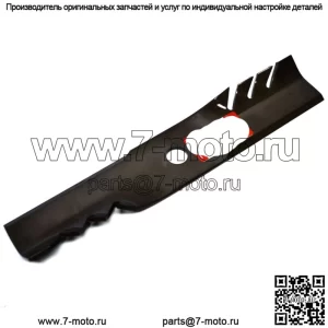 12PK Мульчирующие лезвия G5 Gator с отверстиями 15/16 дюймов 596-321 для 48-дюймового Exmark Metro Turf Trac