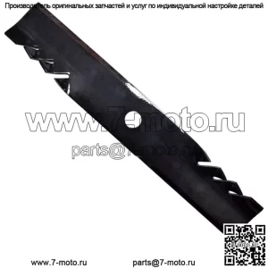 12PK 18-дюймовые зубчатые лезвия подходят для газонокосилок Exmark Toro Turf Tracer Lazer с декой 52 дюйма