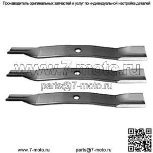 3 ЛЕЗВИЯ Подходит для ДЕКИ John Deere 72 дюйма 3120 3320 3520 3720 4120 4300 4320 440