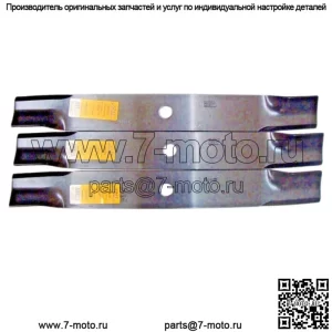 3 лезвия подходят для John Deere 72 дюйма 3120 3320 3520 3720 4120 4300 4320 4400