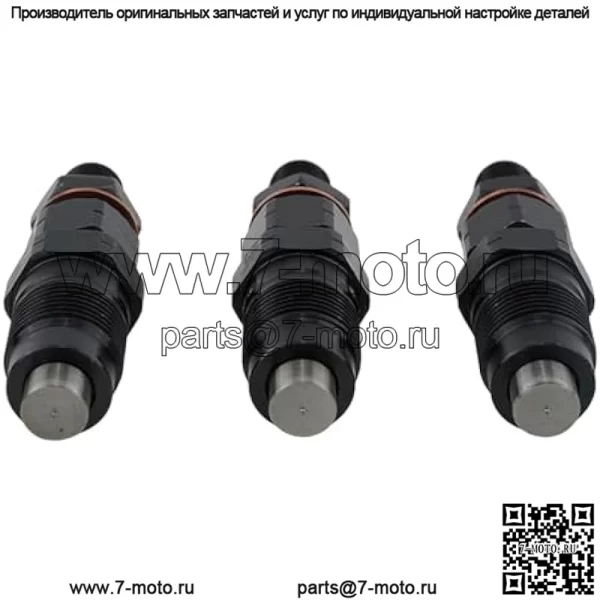 Топливная форсунка AM882410 MIA881565, 3 шт., совместима с трактором John Deere 1023E 1025R 1026R 2025R 2026R, замена - Image 2
