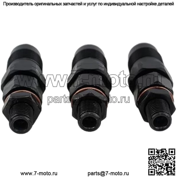 Топливная форсунка AM882410 MIA881565, 3 шт., совместима с трактором John Deere 1023E 1025R 1026R 2025R 2026R, замена - Image 4