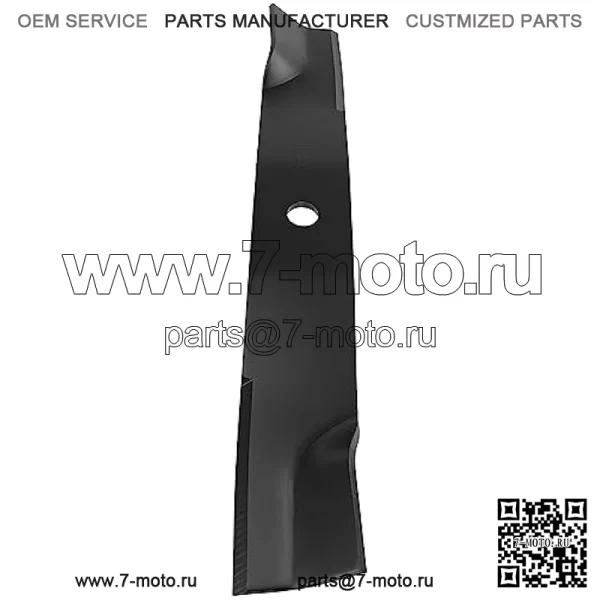 3 шт. лезвия палубной косилки для M128485, совместимые с John Deere TCU15881, M128485, M131958, M144196, M163983 1025R 1026R 1550 1570 1575 1580 1585 3033R 3039R 3045R 304 6R 600L 4010 4210,60 дюймов - Image 2