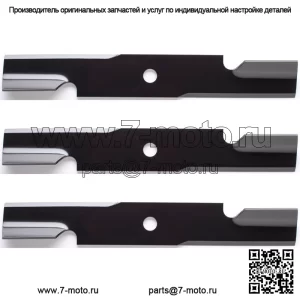 3PK 92-209 Лезвия с высоким подъемом для Exmark 60 дюймов Lazer Z X-Series LZX940EKC60RW0