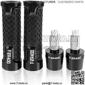 7/8 "22 мм для Y&AMAHA FZR400 1988 1989 1990 2001 2009 2015 2019 FZR 400 противоскользящие ручки для мотоцикла, ручки, крышка руля