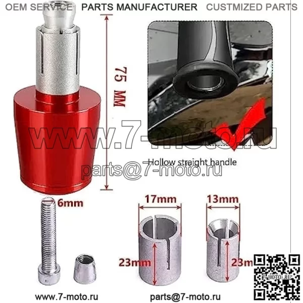 7/8 "22 мм для Y&AMAHA FZR400 1988 1989 1990 2001 2009 2015 2019 FZR 400 противоскользящие ручки для мотоцикла, ручки, крышка руля - Image 2