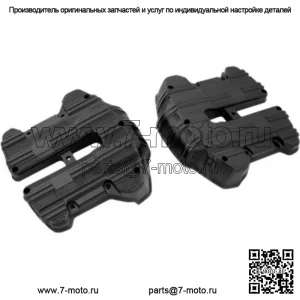 Черные верхние крышки Rocker Box  10-го калибра Harley Touring Softail M8 17+ (Для: Harley-Davidson)