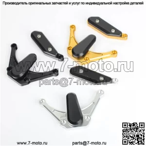 Крышка двигателя мотоцикла, ползунки Crash Pad для Yamaha YZF R1
