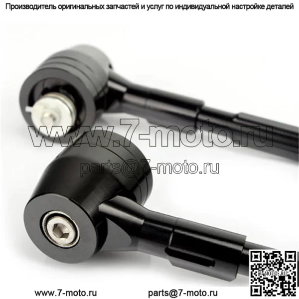 Алюминиевые защиты для рук мотоцикла из заготовок - Image 5