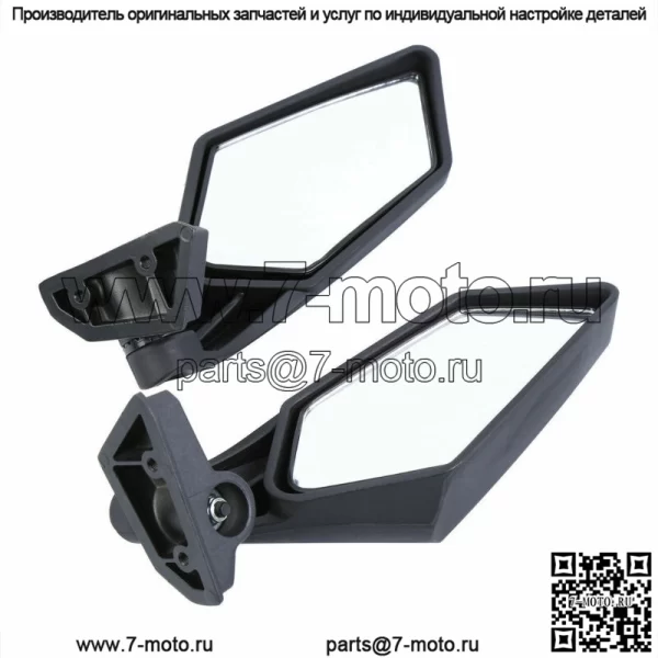 Боковые зеркала для гонок для Can-Am Maverick X3 MAX R UTV Off-road 2017-19 715002898# - Image 2
