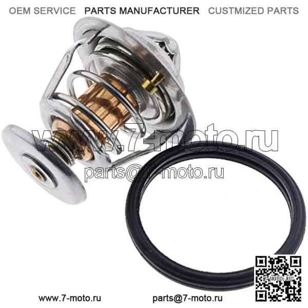 Термостат M811034 с уплотнением для John Deere 670 770 790 870 970 990 1070 2027R 2032R 2520 2720 3203 3320 3520 3720 3045R 3046R 4052M 4052R 4200 4300 4400 4500 4600 4610 4700 4710 Тракторы - Image 2