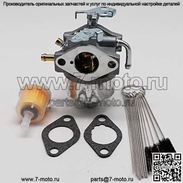 Карбюратор для John Deere 6X4 Worksite Gator PC2387 AM122006 с прокладками Топливный фильтр Набор инструментов для очистки струи углерода от грязи - Image 2