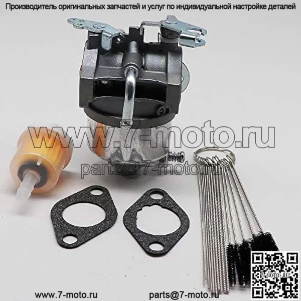 Карбюратор для John Deere 6X4 Worksite Gator PC2387 AM122006 с прокладками Топливный фильтр Набор инструментов для очистки струи углерода от грязи - Image 4