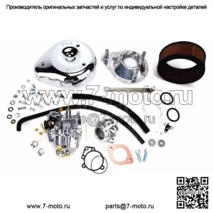 Комплект карбюратора Super E Carb 1957-1978 Harley Sportster Ironhead XL 11-0404 (Для: Harley-Davidson)
