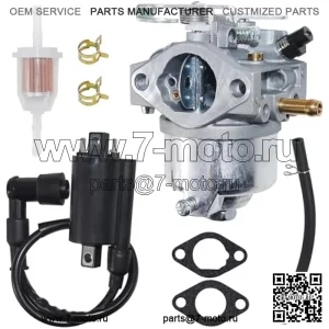 Карбюратор AM122006 с катушкой зажигания AM120732 заменяет John Deere AM122006, AM121391, AM118740 для John Deere 4X2, 6X4 Gators, Diesel Gator, Trail Gator, Worksite Gator, PC2387