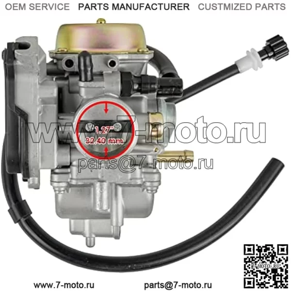 Карбюратор, совместимый с Suzuki LT-F400 LTF400 LTF400F Eiger 400 4x4 2x4, руководство 2002-2007 гг. - Image 2
