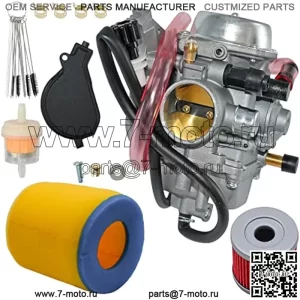 Карбюратор подходит для Suzuki LT-F400 LTF400 LTF400F Eiger 400 4x4 2x4 2002-2007 Руководство 13200-38F2V