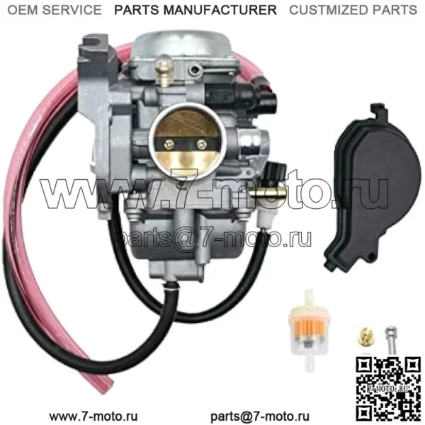 Карбюратор Eiger 400 для Suzuki LT-F400 2x4 4x4 2002-2007 заменяет # 13200-38F22 13200-38F2V с тросом дроссельной заслонки - Image 2