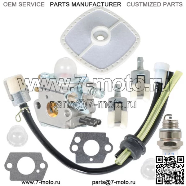 C1U-K52 C1U-K29 Карбюратор Комплект карбюратора для триммера Echo SRM2100 GT2100 C1U-K47 - Image 4
