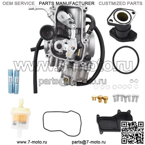 Впуск карбюратора для Yamaha Warrior 350 YFM 350 Yfm350 1987-2004 Atv Quad Carb