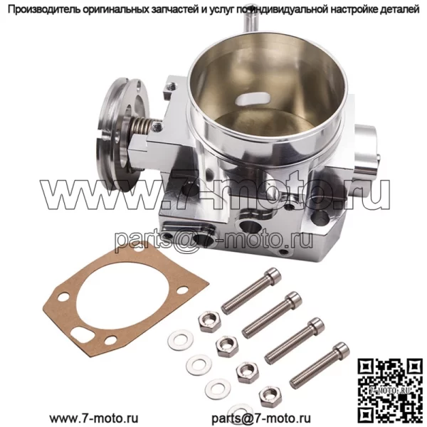Модифицированный корпус дроссельной заслонки, подходящий для Honda Civci DC5 EP3 K20A, корпус дроссельной заслонки 70 мм с датчиком - Image 3